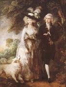 Thomas Gainsborough The Morning Walk (mk08) oil